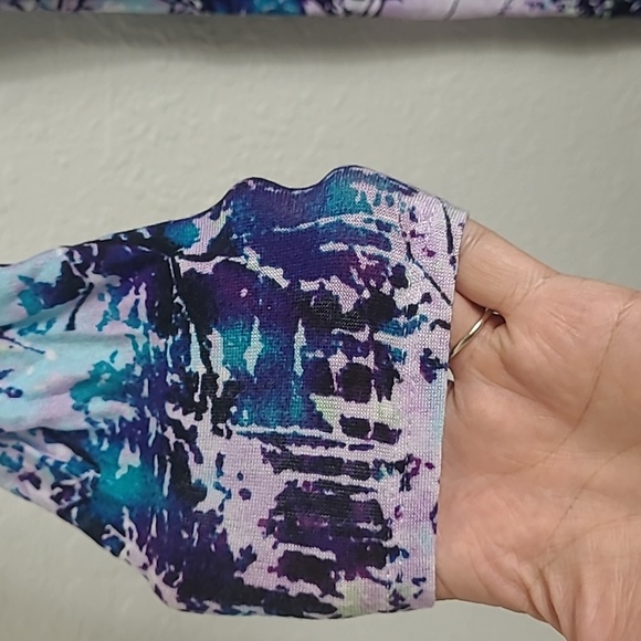 BCBG Winter Forest Printed Fitted Dress Size M - Picture 2 of 6